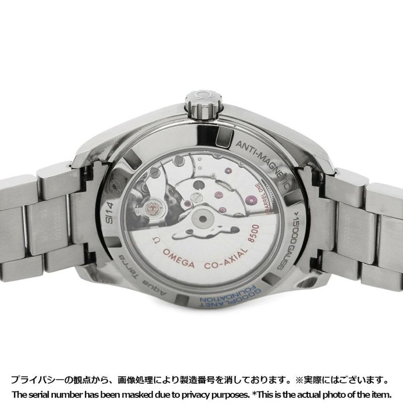 オメガ シーマスターアクアテラ 150M グッドプラネット 231.90.39.21.04.001 OMEGA 腕時計 白文字盤