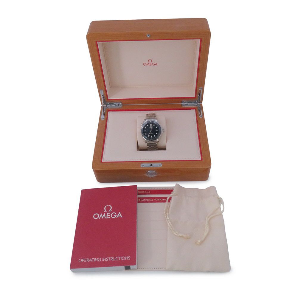 オメガ シーマスター300M コーアクシャル 212.30.41.20.03.001 OMEGA 腕時計 ブルー文字盤