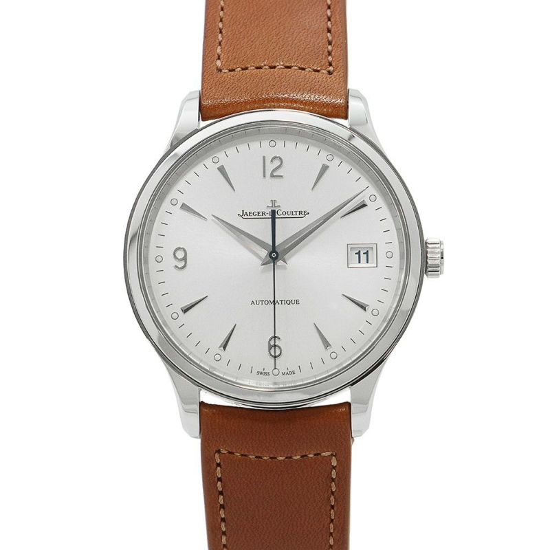 ジャガールクルト マスターコントロール デイト Q4018420 JAEGER-LECOULTRE シルバーグレー文字盤