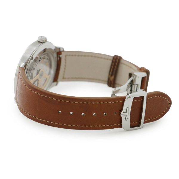 ジャガールクルト マスターコントロール デイト Q4018420 JAEGER-LECOULTRE シルバーグレー文字盤