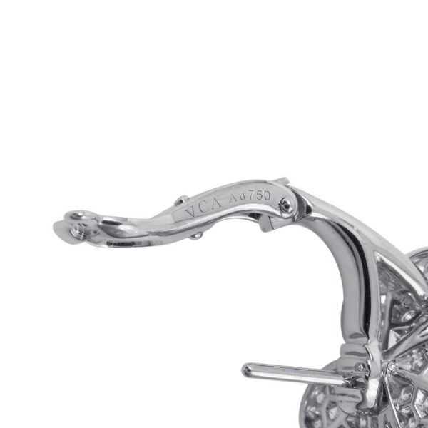 ヴァンクリーフ&アーペル ピアス フリヴォル イヤリング スモールモデル ダイヤモンド 86P 1.61ct K18WGホワイトゴールド VCARB65800