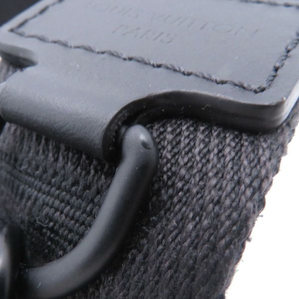 ルイヴィトン ショルダーバッグ アエログラム・レザー メッセンジャー・ヴォワヤージュ M59329　ヴィトン ブラック 黒