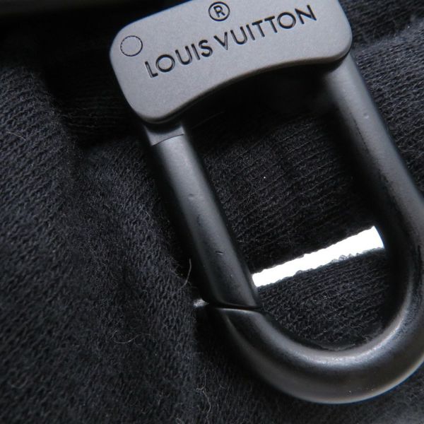 ルイヴィトン ショルダーバッグ アエログラム・レザー メッセンジャー・ヴォワヤージュ M59329　ヴィトン ブラック 黒