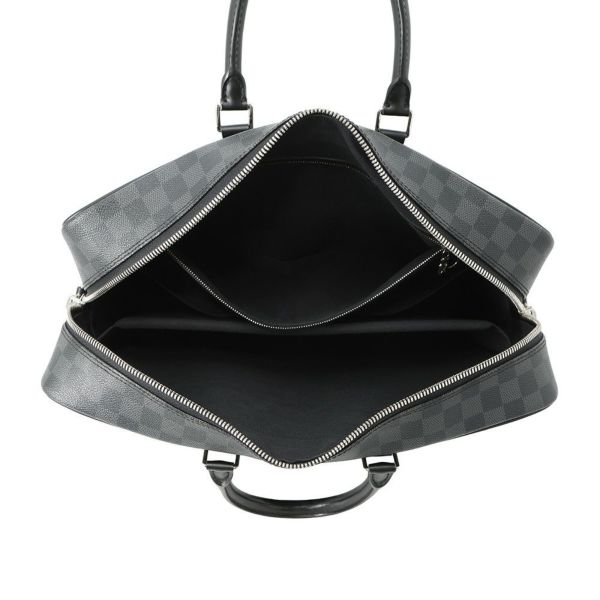 ルイヴィトン ビジネスバッグ ダミエ・グラフィット ポルトドキュマン・ヴォワヤージュGM  N41123 バッグ ヴィトン ブラック 黒