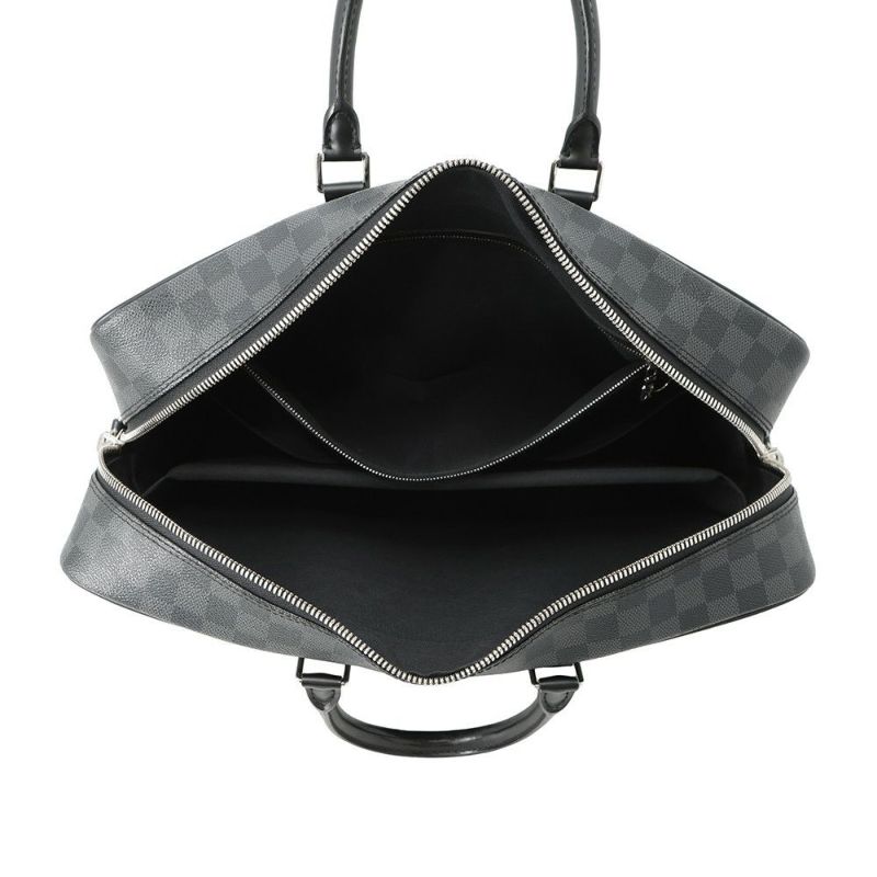 ルイヴィトン ビジネスバッグ ダミエ・グラフィット ポルトドキュマン・ヴォワヤージュGM  N41123 バッグ ヴィトン ブラック 黒