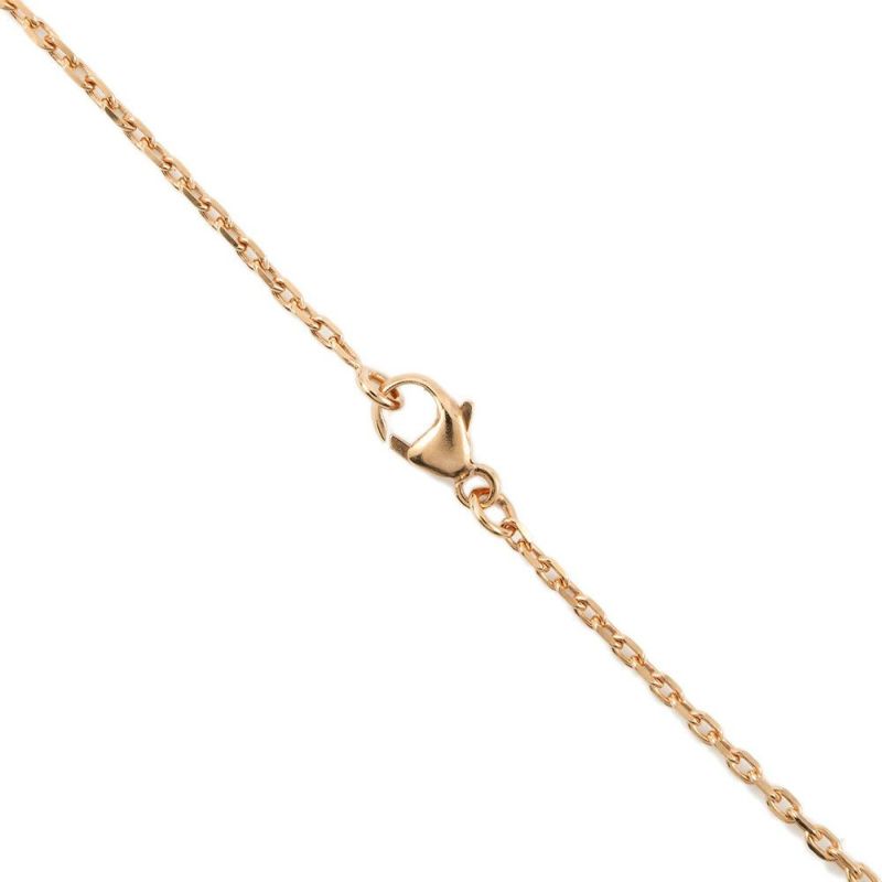 エルメス ネックレス ミニ・ポップアッシュ パープル/ピンクゴールド金具 HERMES アクセサリー