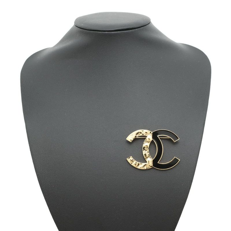 シャネル ブローチ ココマーク バイカラー P24 C CHANEL アクセサリー