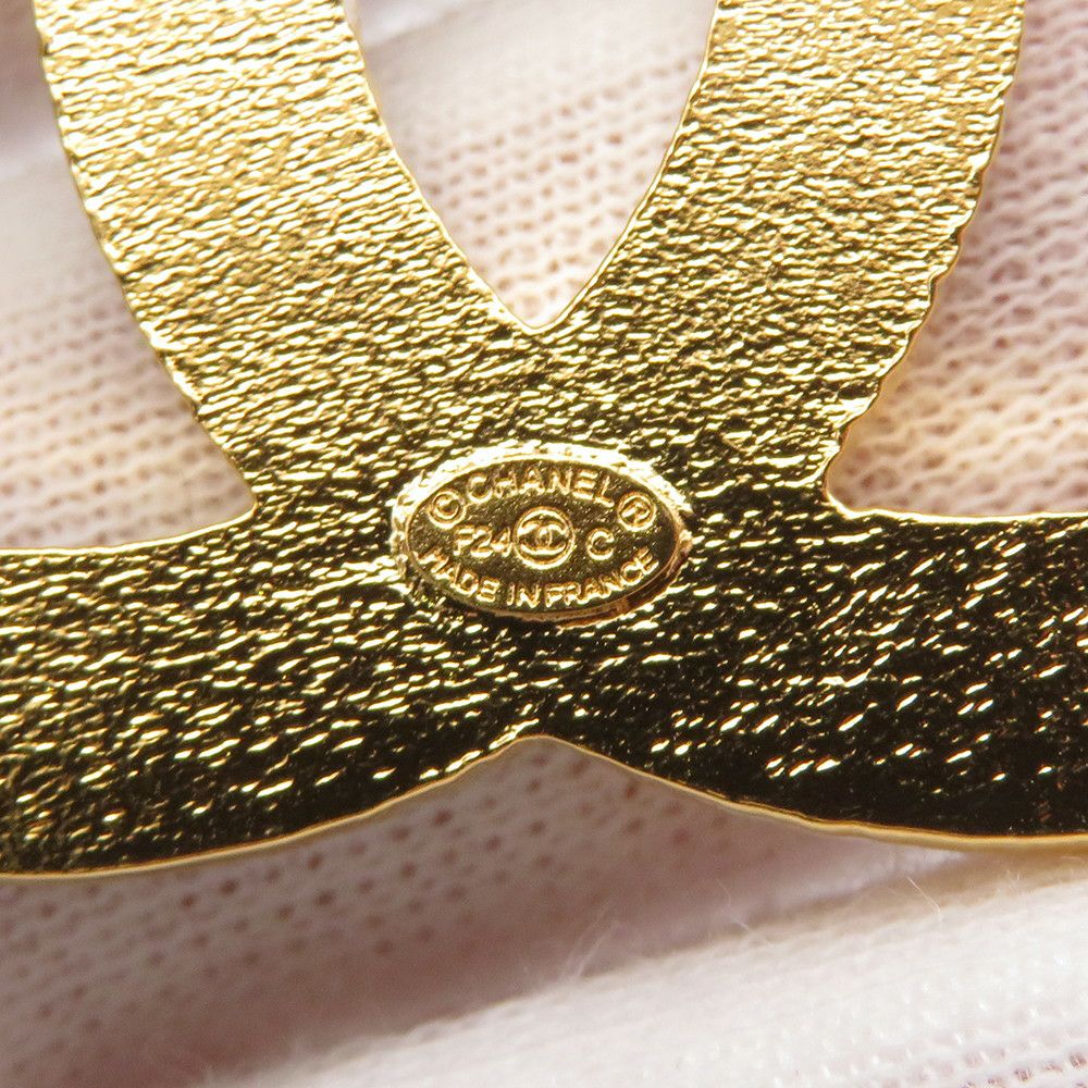 シャネル ブローチ ココマーク バイカラー P24 C CHANEL アクセサリー