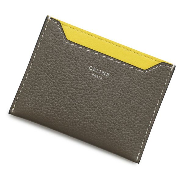 セリーヌ カードケース バイカラー レザー 107813 CELINE パスケース