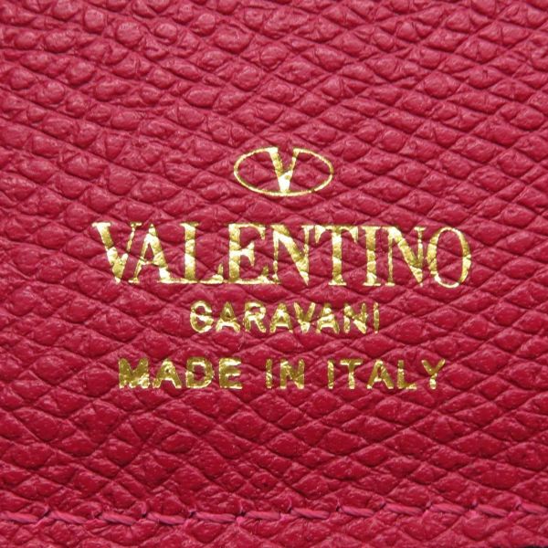 ヴァレンティノ・ガラヴァーニ 二つ折り財布 Vスリング ロゴ フラップフレンチウォレット VALENTINO 財布