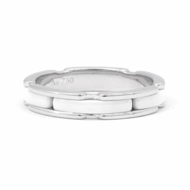 シャネル リング ウルトラ コレクション リング K18WGホワイトゴールド ホワイトセラミック サイズ57 J3091 指輪