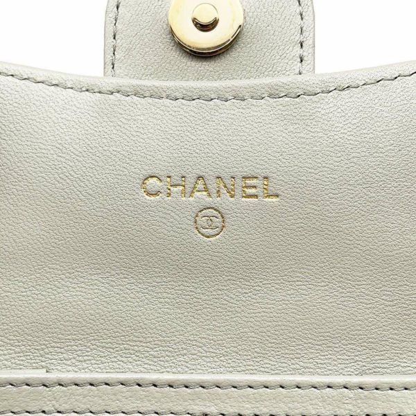 シャネル チェーンウォレット マトラッセ ココマーク ミニ ラムスキン AP0238 CHANEL 財布 コインケース