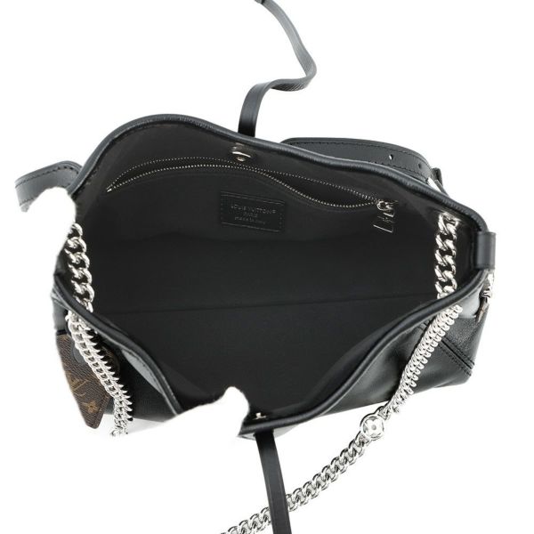 ルイヴィトン ショルダーバッグ ラムレザー キャリーオール・バイブ BB M12888 ブラック 黒