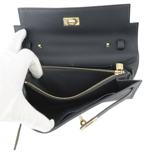 エルメス ケリーウォレット ロング トゥーゴー アルドワーズ/ゴールド金具 エバーカラー W刻印 HERMES 財布