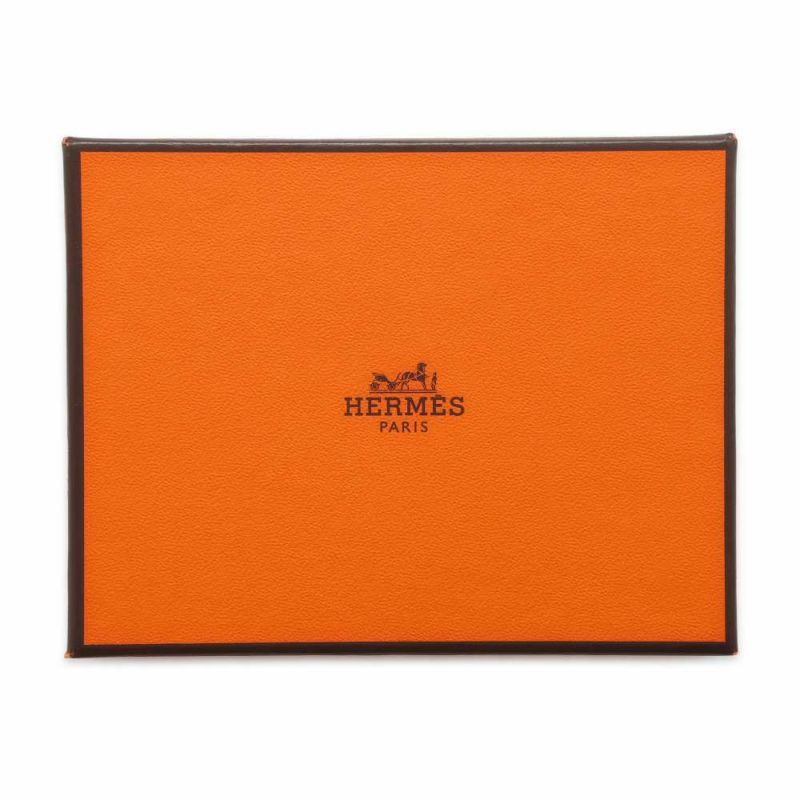 エルメス キーホルダー カルメン ウノドス ローズサクラ/フランボワーズ/シルバー金具 ラムスキン