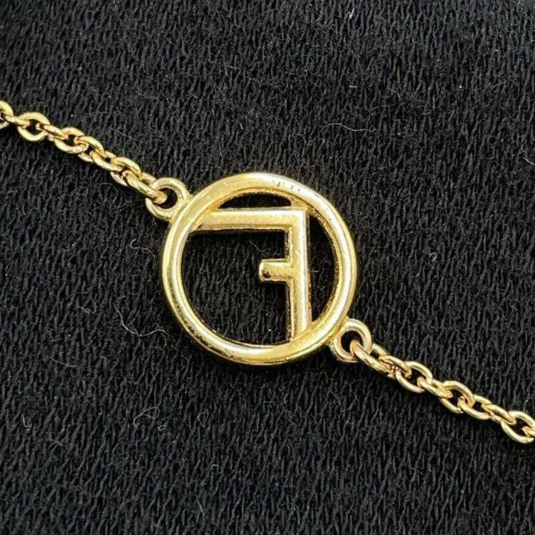 フェンディ ブレスレット エフ イズ フェンディ ブロンズ ジルコン 8AG736 FENDI アクセサリー