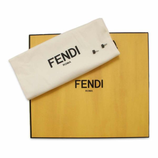 フェンディ ブーツ ソックスブーツ レザー ニット レディースサイズ36 FENDI 靴