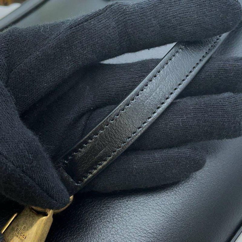 グッチ トートバッグ ダイアナ スモール バンブーハンドル 660195 GUCCI 2wayショルダーバッグ 黒