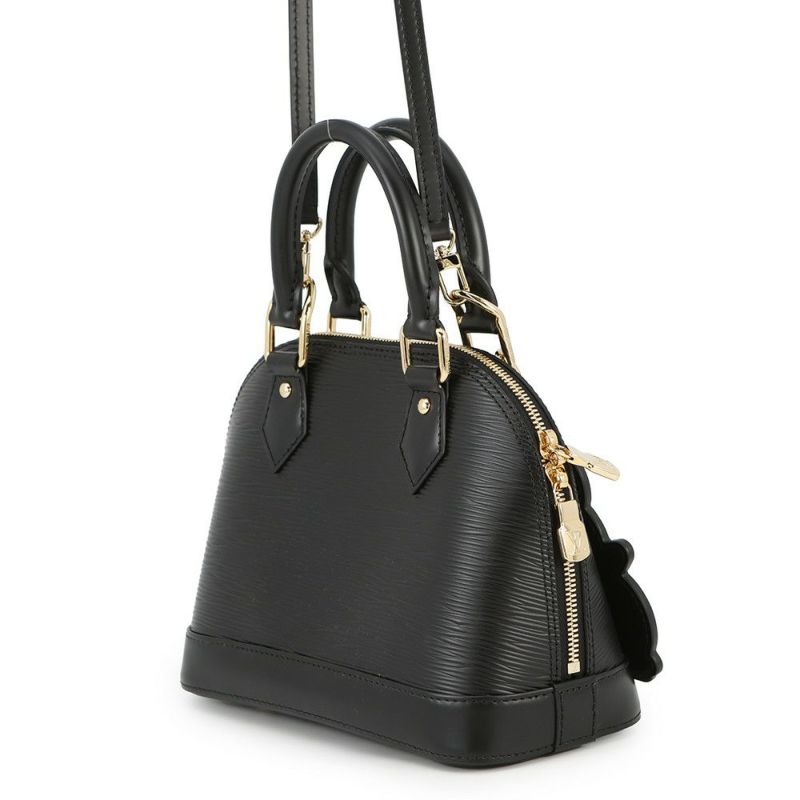 ルイヴィトン ハンドバッグ エピ LV × TM アルマ BB M13670 LOUIS VUITTON ヴィトン 村上隆コラボ ブラック 黒