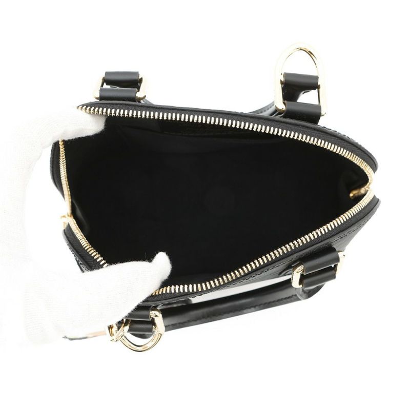 ルイヴィトン ハンドバッグ エピ LV × TM アルマ BB M13670 LOUIS VUITTON ヴィトン 村上隆コラボ ブラック 黒