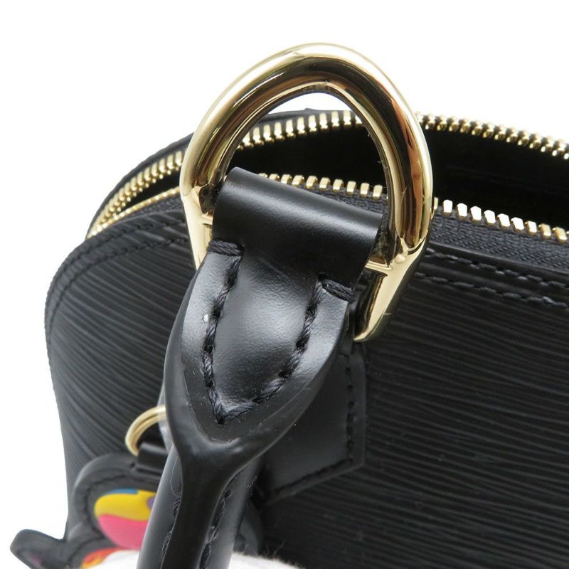 ルイヴィトン ハンドバッグ エピ LV × TM アルマ BB M13670 LOUIS VUITTON ヴィトン 村上隆コラボ ブラック 黒