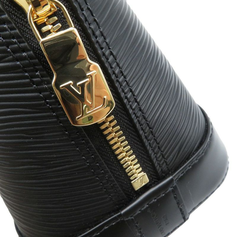 ルイヴィトン ハンドバッグ エピ LV × TM アルマ BB M13670 LOUIS VUITTON ヴィトン 村上隆コラボ ブラック 黒