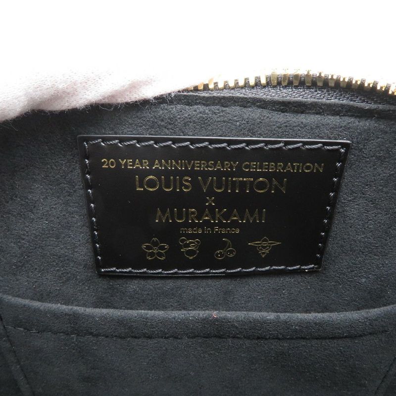 ルイヴィトン ハンドバッグ エピ LV × TM アルマ BB M13670 LOUIS VUITTON ヴィトン 村上隆コラボ ブラック 黒