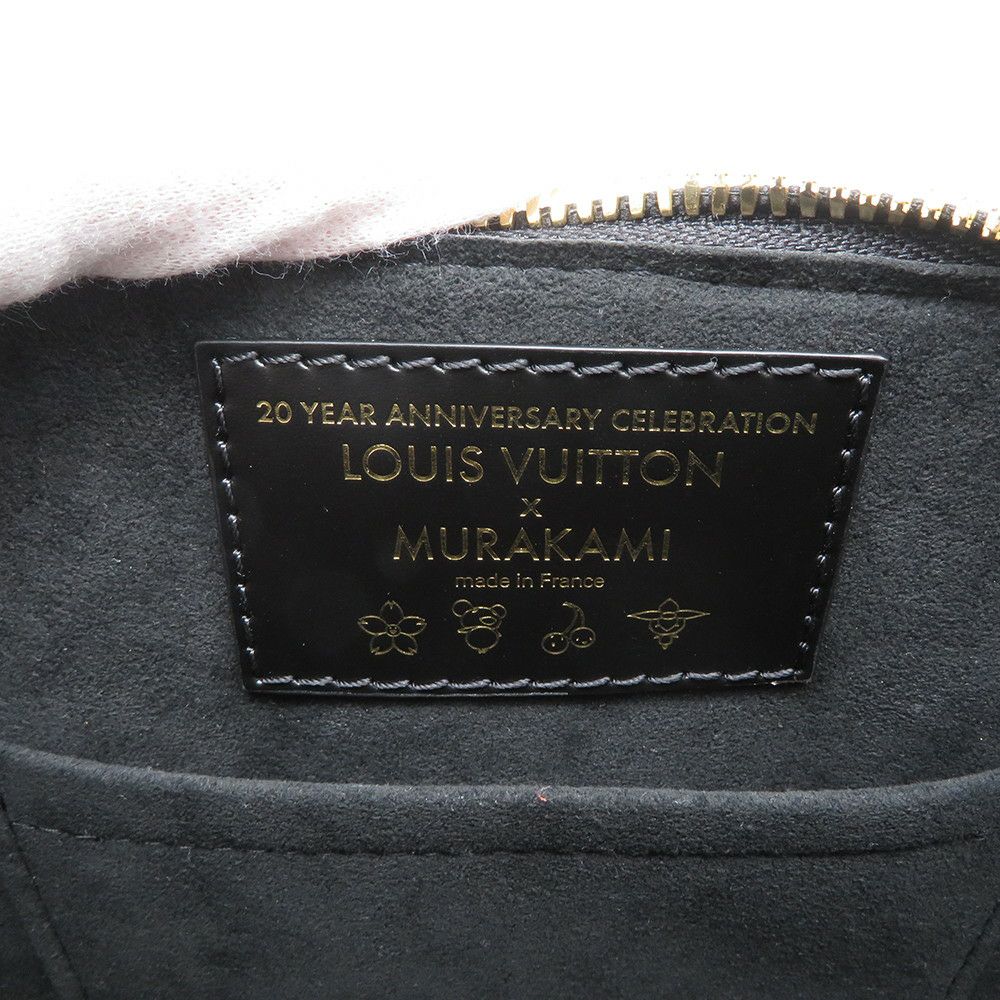 ルイヴィトン ハンドバッグ エピ LV × TM アルマ BB M13670 LOUIS VUITTON ヴィトン 村上隆コラボ ブラック 黒
