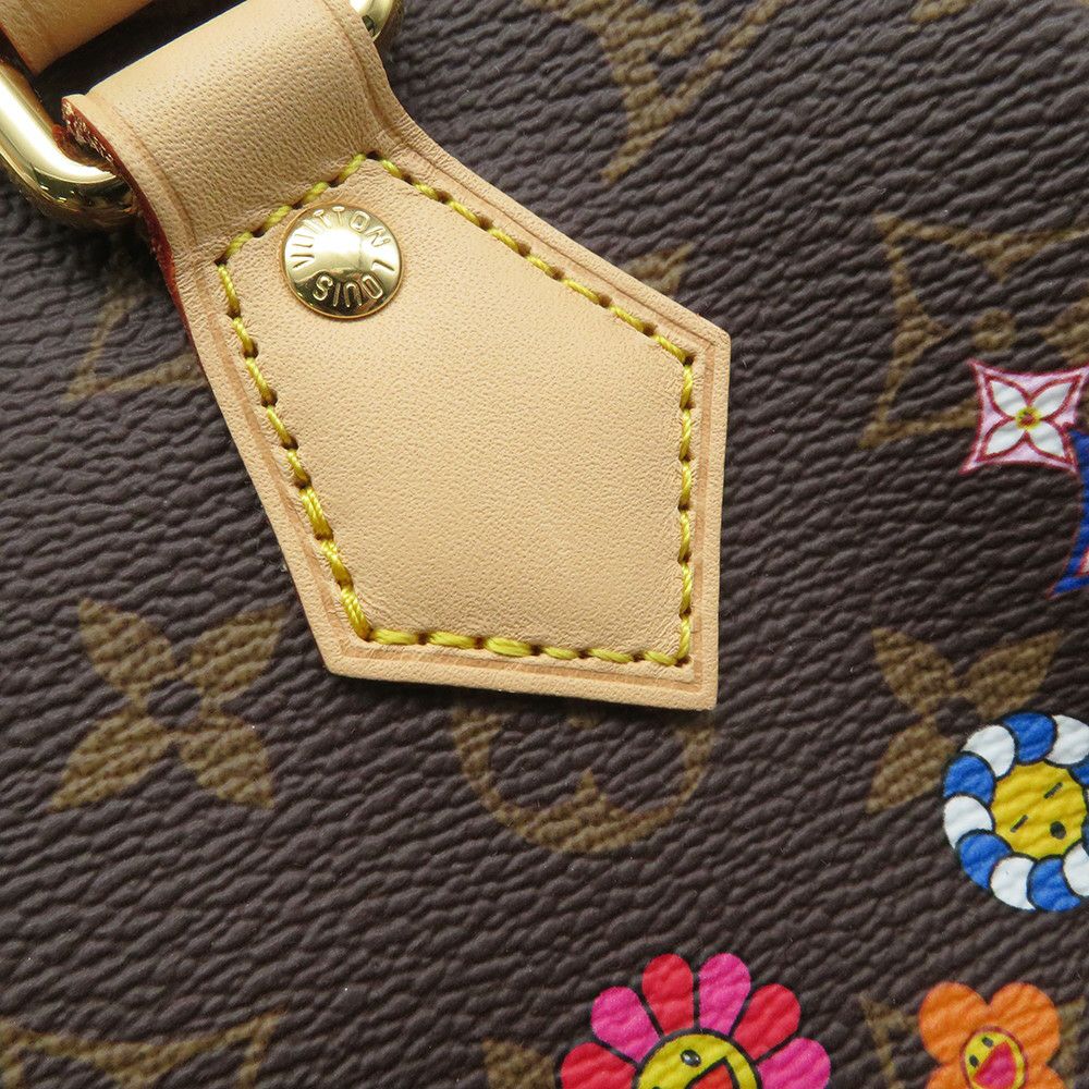 ルイヴィトン ハンドバッグ モノグラム スピーディ・バンドリエール20 LV × TM M14175 村上隆 コラボ