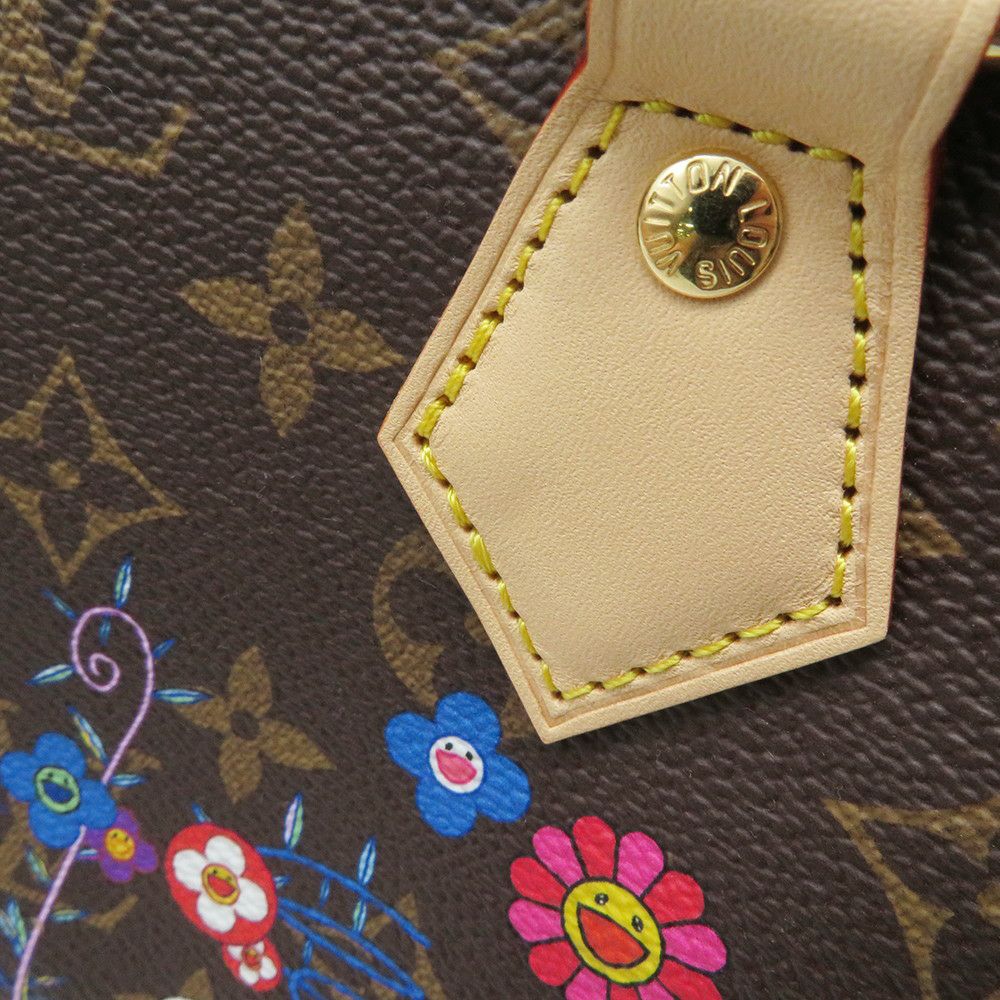 ルイヴィトン ハンドバッグ モノグラム スピーディ・バンドリエール20 LV × TM M14175 村上隆 コラボ