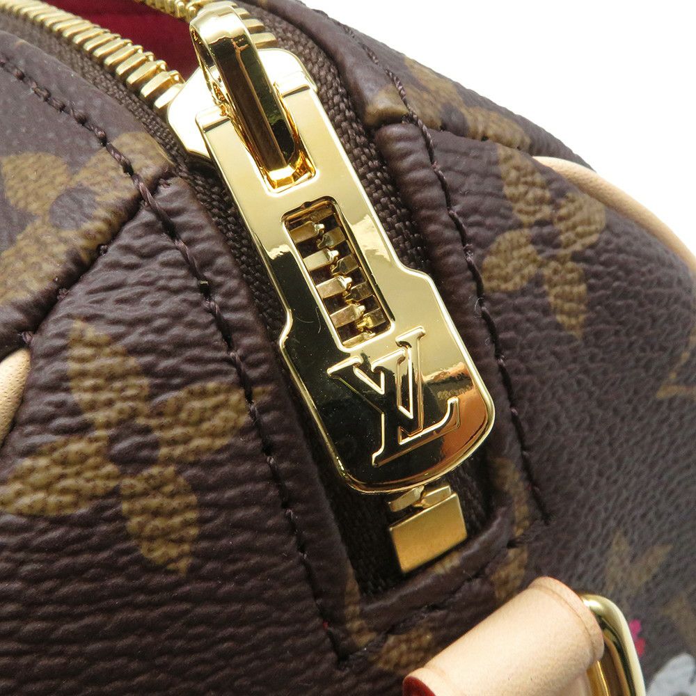 ルイヴィトン ハンドバッグ モノグラム スピーディ・バンドリエール20 LV × TM M14175 村上隆 コラボ