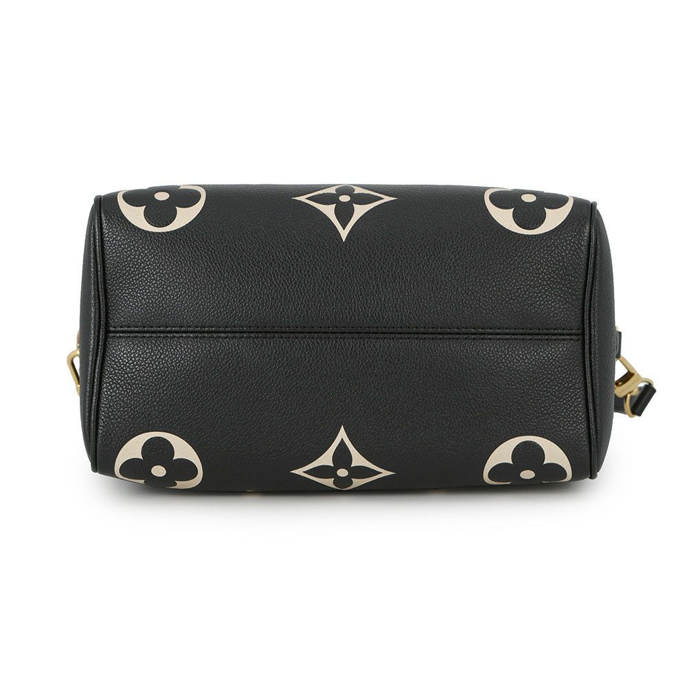 ルイヴィトン ハンドバッグ バイカラーモノグラム・アンプラント スピーディ・バンドリエール25 M58947 2way 黒 ブラック