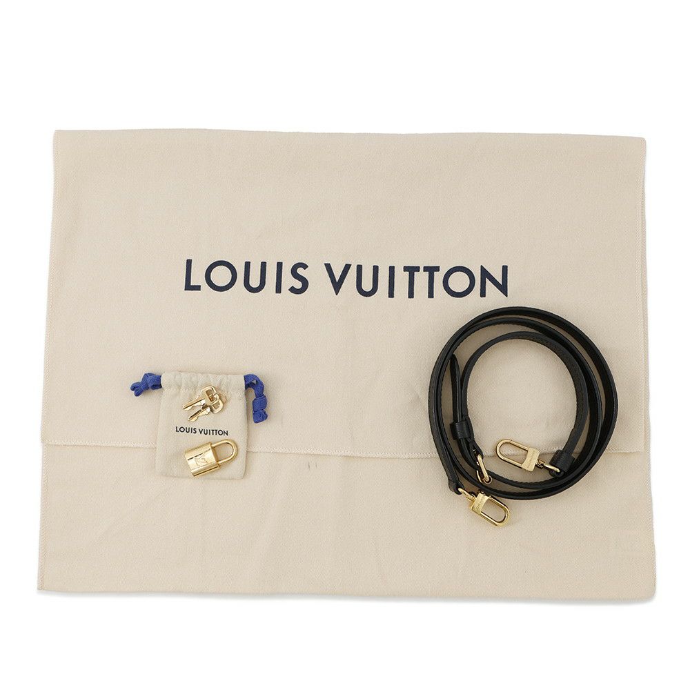 ルイヴィトン ハンドバッグ バイカラーモノグラム・アンプラント スピーディ・バンドリエール25 M58947 2way 黒 ブラック