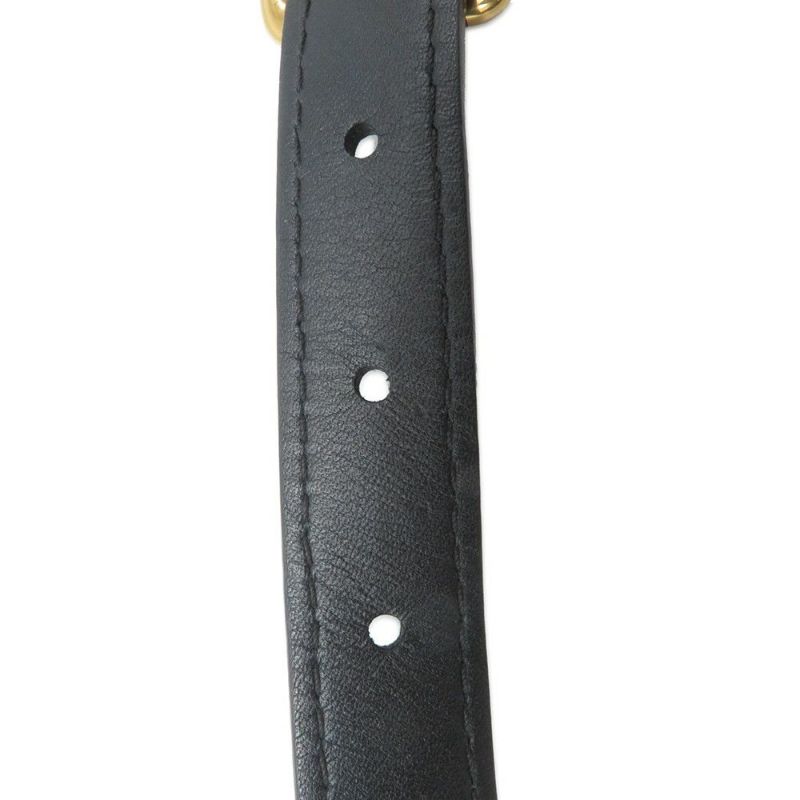 ルイヴィトン ボディバッグ カーフレザー ニューウェーブ バムバッグ M53750 ウエストバッグ 黒 ブラック