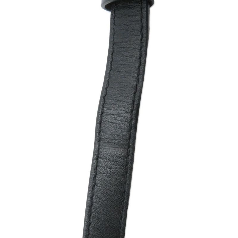 ルイヴィトン ボディバッグ カーフレザー ニューウェーブ バムバッグ M53750 ウエストバッグ 黒 ブラック