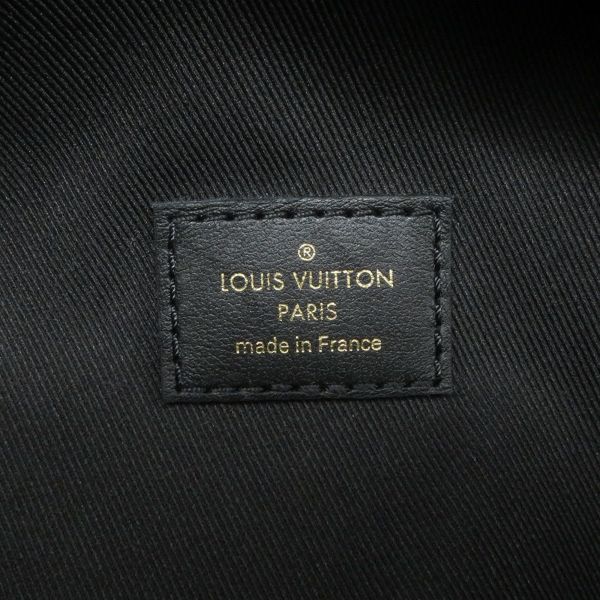 ルイヴィトン ボディバッグ カーフレザー ニューウェーブ バムバッグ M53750 ウエストバッグ 黒 ブラック