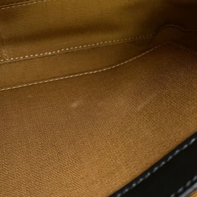 セリーヌ ショルダーバッグ トリオンフ ホリゾンタル ミディアム メッセンジャーバッグ PVC 194502CIM.38NO CELINE 黒