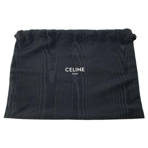 セリーヌ ショルダーバッグ トリオンフ ホリゾンタル ミディアム メッセンジャーバッグ PVC 194502CIM.38NO CELINE 黒