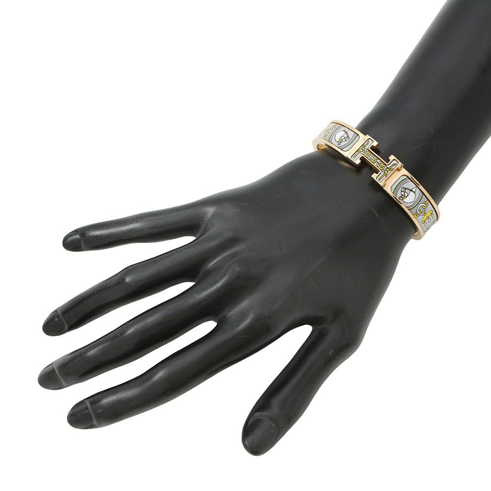 エルメス ブレスレット クリックH ブーケ メタル HERMES バングル アクセサリー