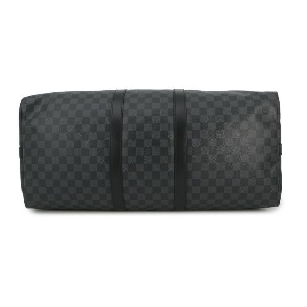 ルイヴィトン ボストンバッグ ダミエ・グラフィット キーポル・バンドリエール 55 N41413 ヴィトン トラベル 黒 ブラック