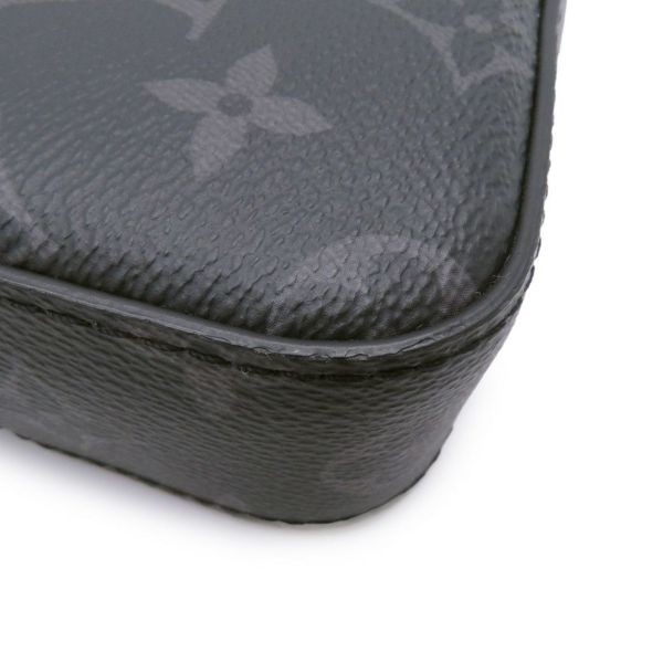 ルイヴィトン ショルダーバッグ モノグラム・エクリプス リバース トリオ・メッセンジャー M69443 ブラック 黒