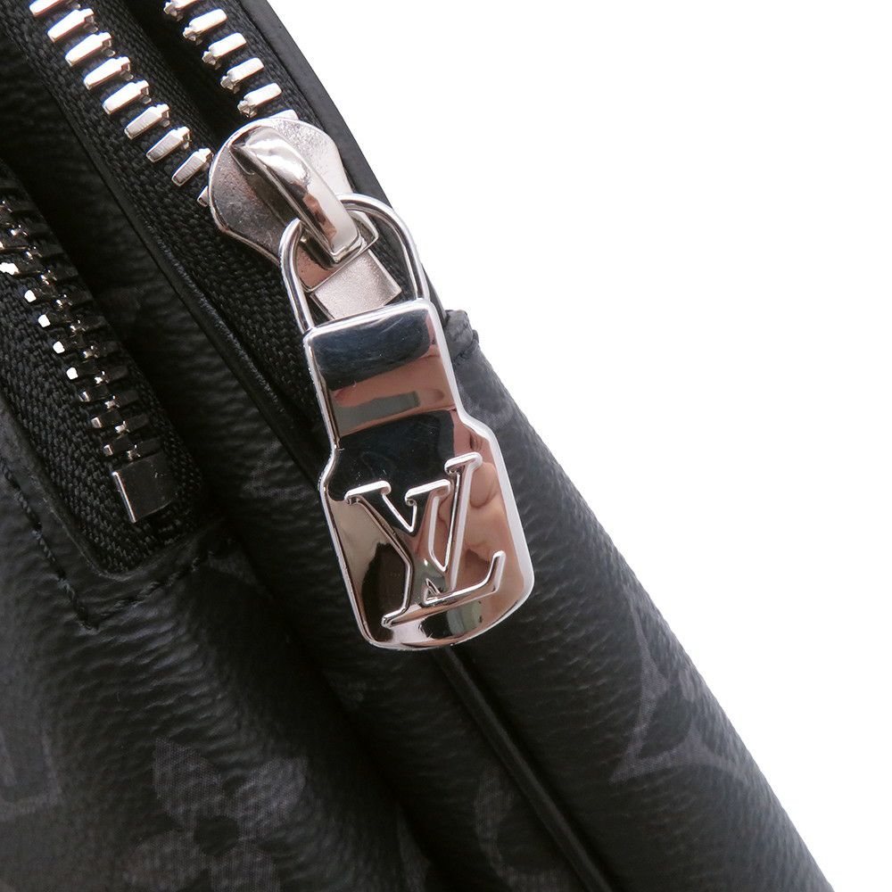 ルイヴィトン ボディバッグ モノグラム・エクリプス アヴェニュー・スリングバッグPM M47137 ブラック 黒