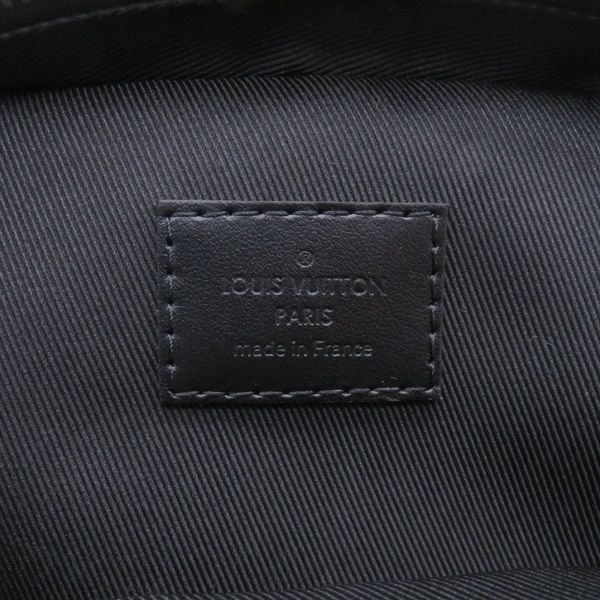 ルイヴィトン ボディバッグ モノグラム・エクリプス アヴェニュー・スリングバッグPM M47137 ブラック 黒