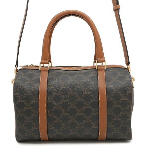 セリーヌ ハンドバッグ トリオンフ ボストンバッグ 119572 CELINE 2way ブラウン