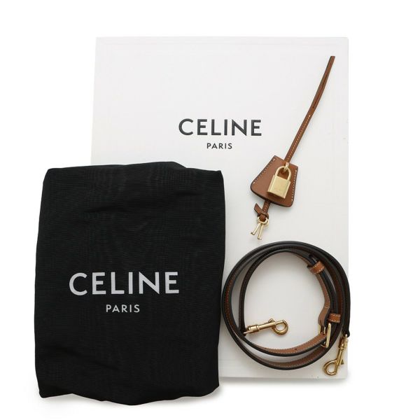 セリーヌ ハンドバッグ トリオンフ ボストンバッグ 119572 CELINE 2way ブラウン