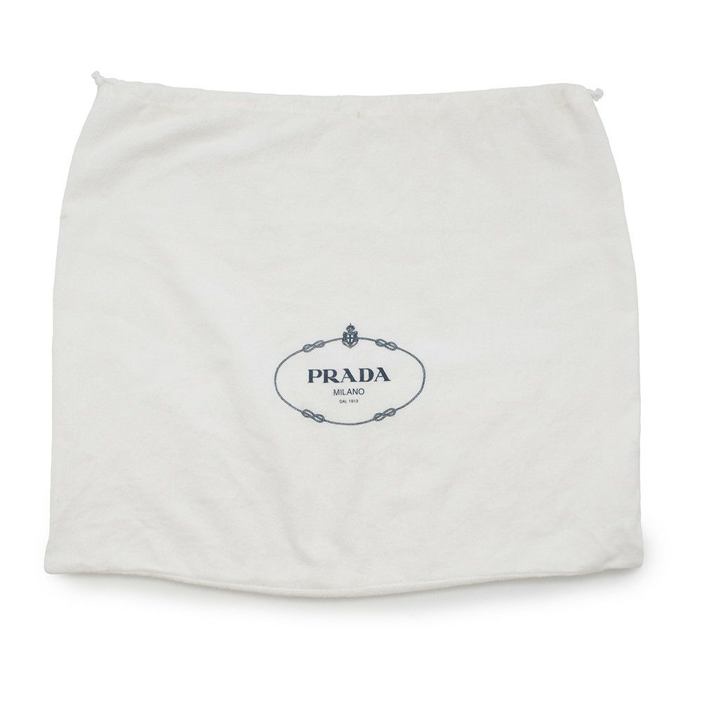 プラダ トートバッグ ウーブンパーム かごバッグ ストロー 1BG314 PRADA 白