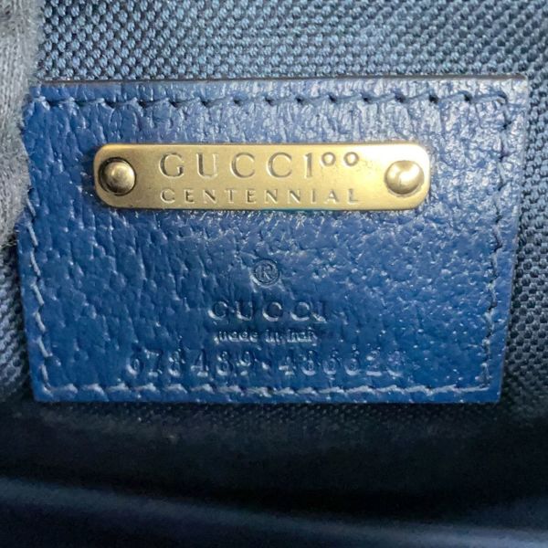 グッチ ハンドバッグ バンブー 1947 GUCCI100 ミディアム レザー 678489 GUCCI 2way 100周年記念モデル