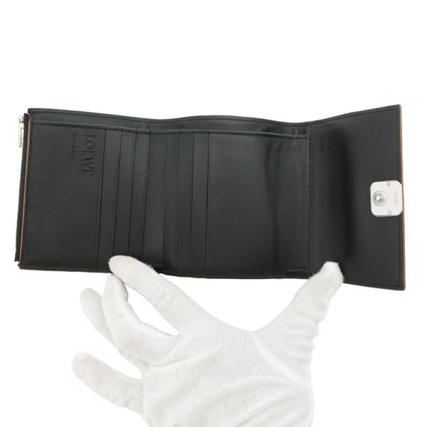 ロエベ 三つ折り財布 アナグラム バーティカル ウォレット LOEWE 財布