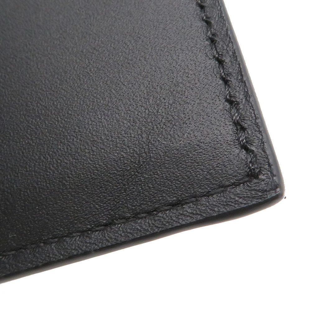 ロエベ 二つ折り財布 アナグラム バイフォールド ウォレット C500302X02 LOEWE 財布 メンズ 黒