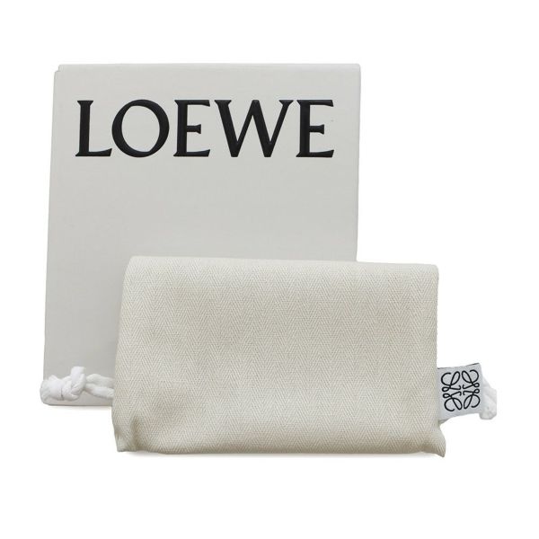 ロエベ 二つ折り財布 アナグラム バイフォールド ウォレット C500302X02 LOEWE 財布 メンズ 黒